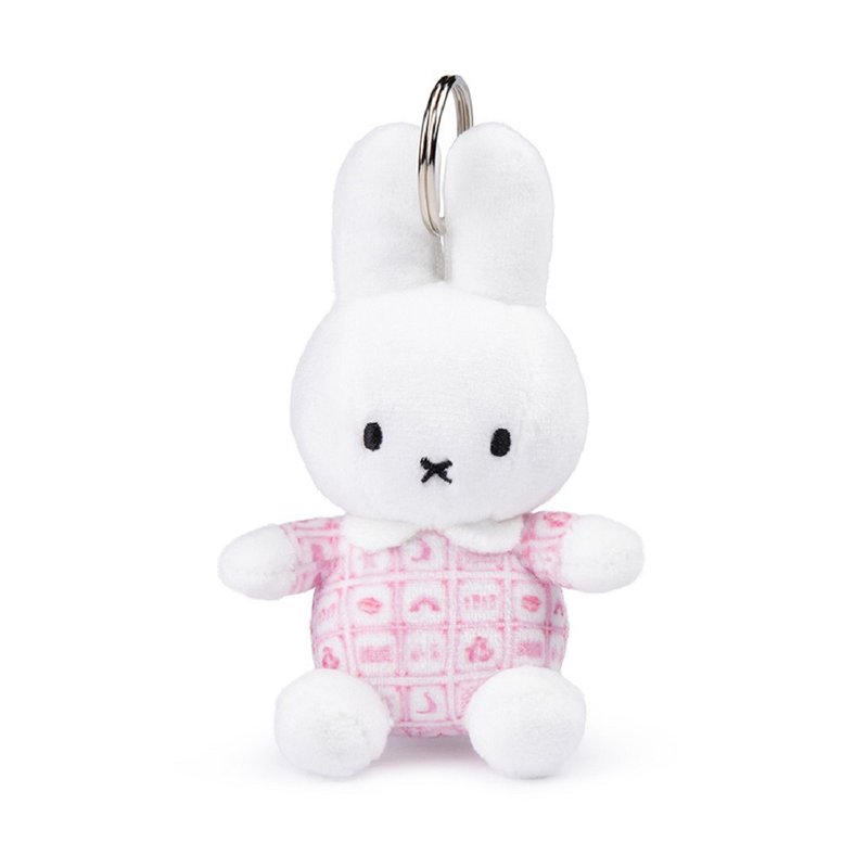 荷兰 Bon Ton Toys | Miffy 米飞兔 钥匙圈 荷兰风情 粉红 10cm - 钥匙链/钥匙包 - 其他材质 粉红色