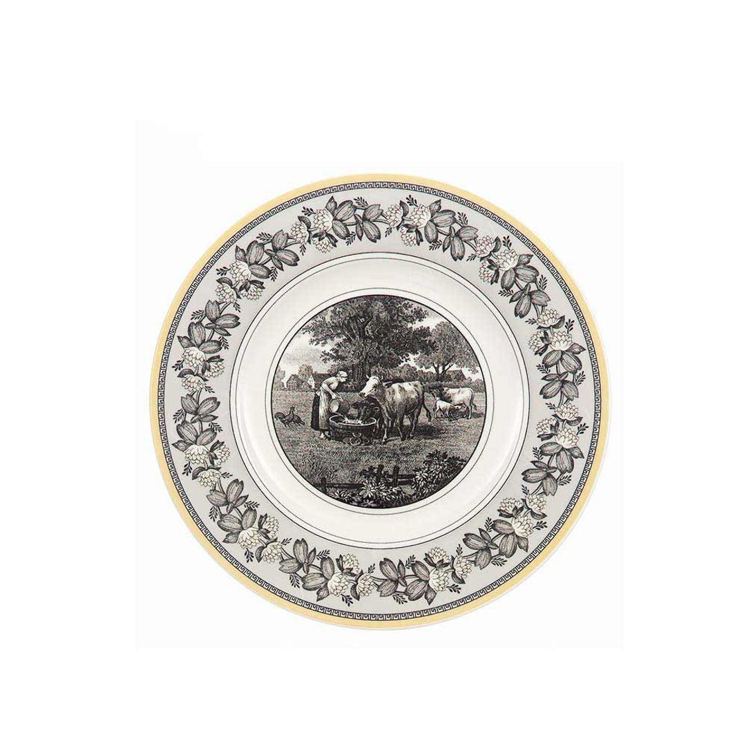 德国 Villeroy&Boch 奥顿系列 22cm 圆盘 (Ferme 田园风情) - 盘子/餐盘/盘架 - 瓷 黄色
