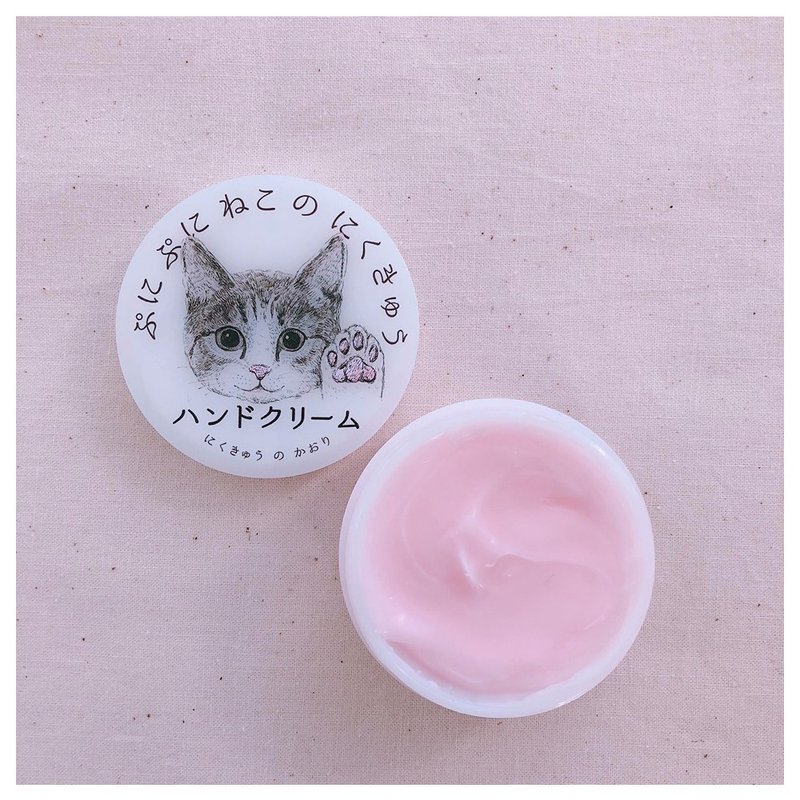 猫部 软软猫咪肉球香味护手霜-粉色 - 手足保养 - 乳胶 粉红色