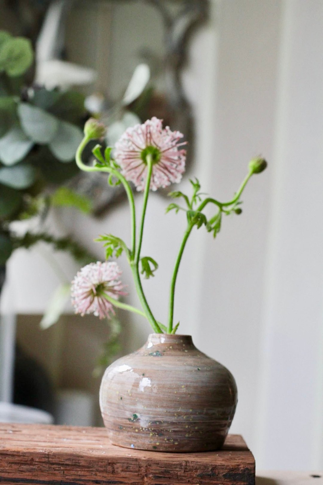 手拉坏星球风陶瓷花瓶/花器 - 花瓶/陶器 - 陶 多色