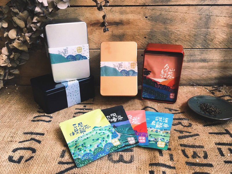 平安顺兴茶包礼盒组 - 茶 - 新鲜食材 