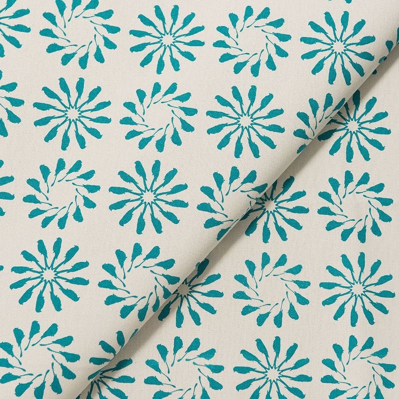 手印棉帆布-宽幅500g/y/乌秋圈圈/岩石蓝灰 - 编织/刺绣/羊毛毡/裁缝 - 棉．麻 灰色