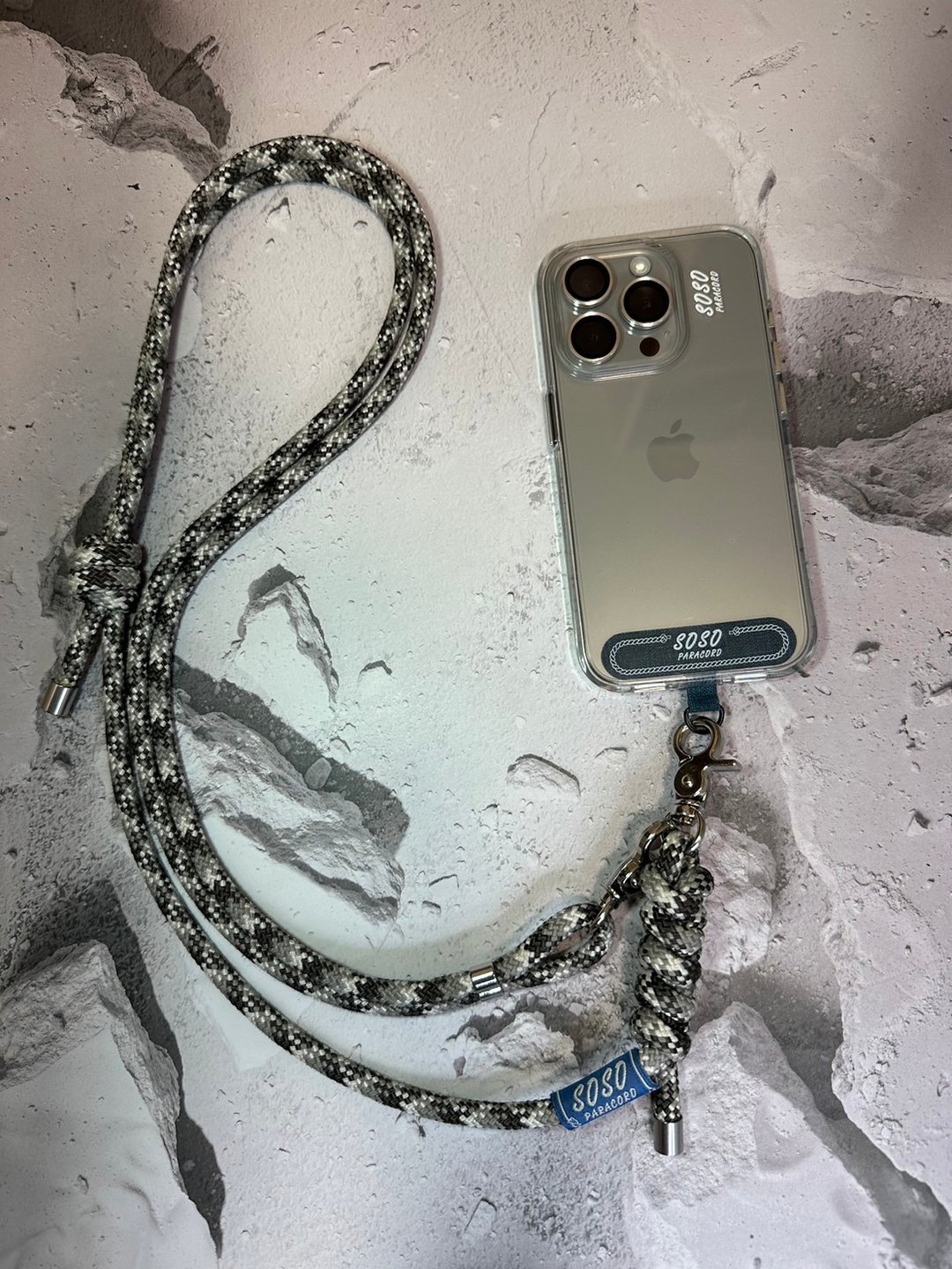 动力手机背带 手机绳 手机背绳 伞绳手机绳 伞绳编织手机绳 - 挂绳/吊绳 - 尼龙 多色