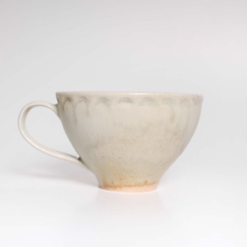 明芽窑 l 柴烧灰蕴咖啡杯 H - 咖啡杯/马克杯 - 陶 灰色