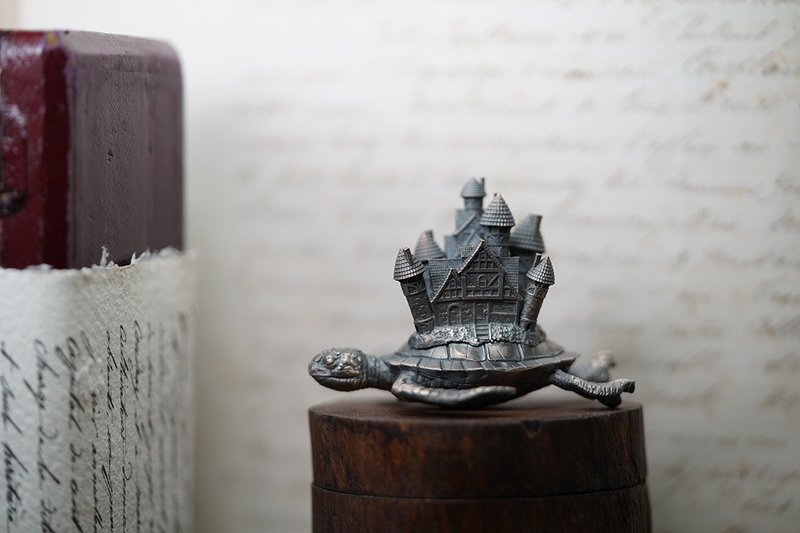 925银漫游海龟摆饰 - MW D1048 - 摆饰 - 纯银 