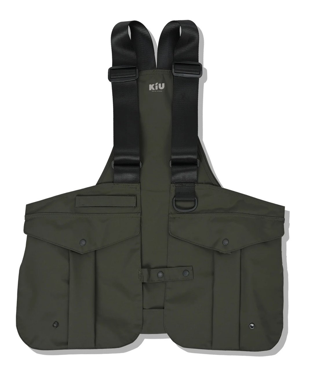 【热门预购】KiU春夏新品 防泼水 工装机能背心(3色)K401露营 - 男装背心 - 其他材质 