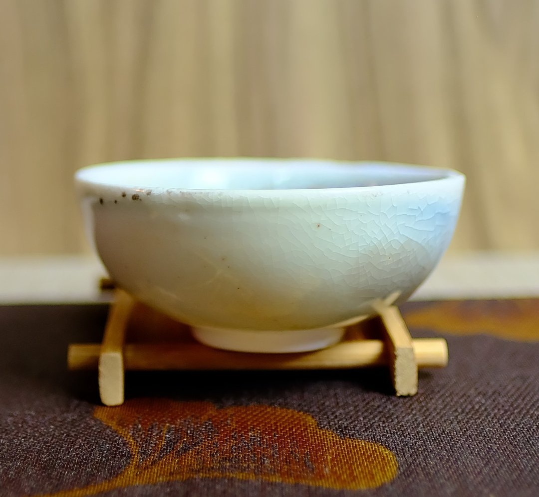 柴烧茶杯 - 落灰志野结晶茶杯 - 陶艺 - 陶 