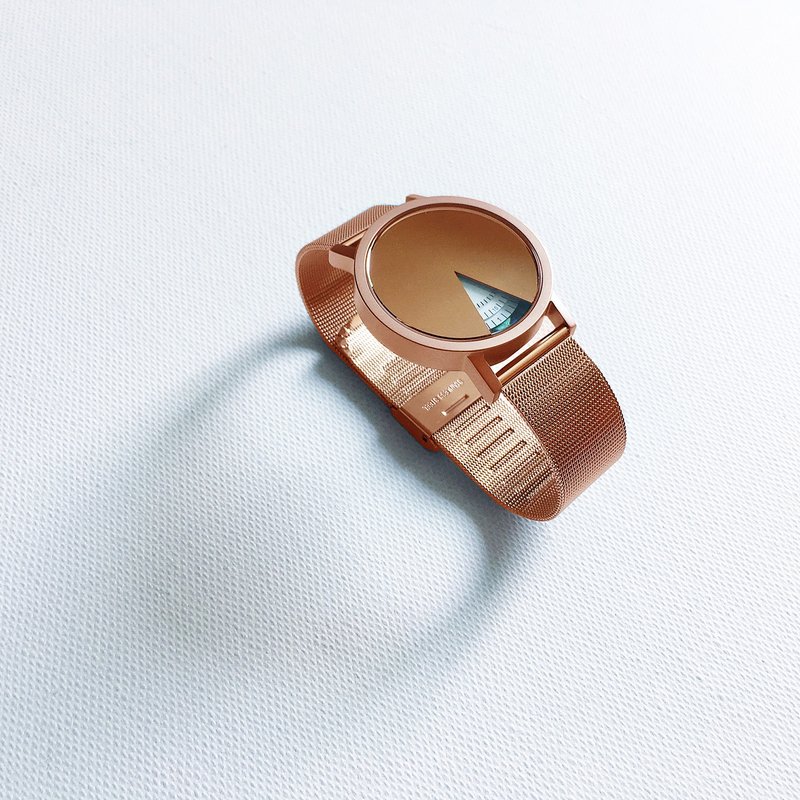 POINT IN TIME【启发 Enlighten 】 极简 金属 40mm Watch 手表 - 对表/情侣表 - 其他金属 金色