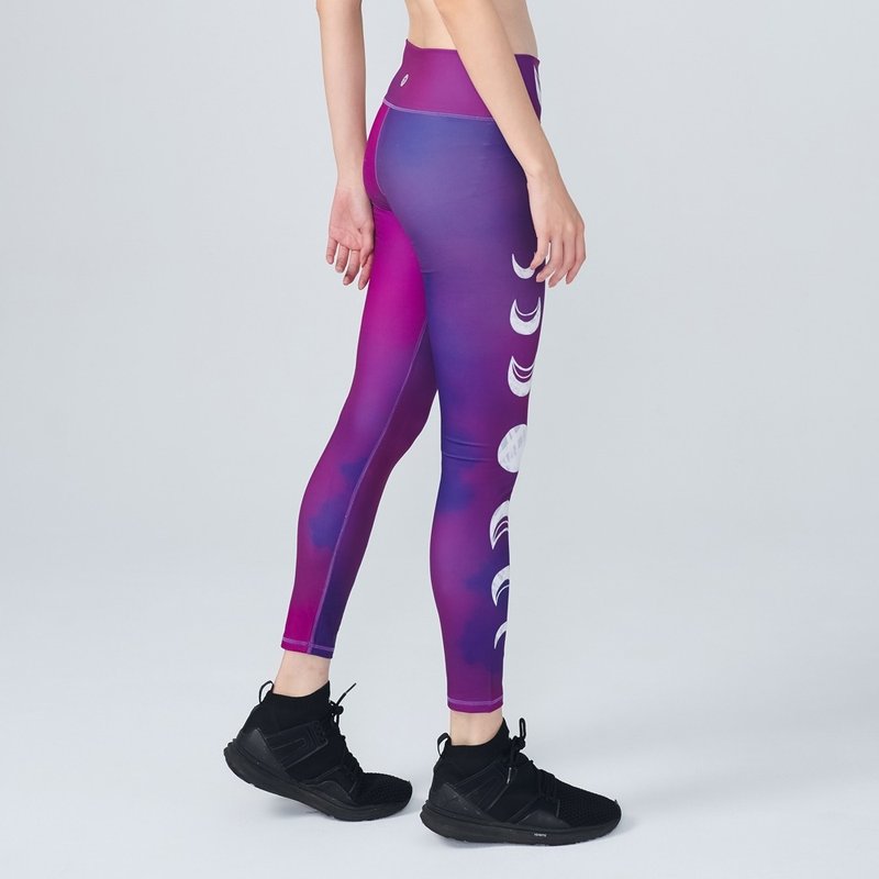 【Miracle】瑜珈裤│月貌 The Moon Face - 女装运动裤 - 聚酯纤维 