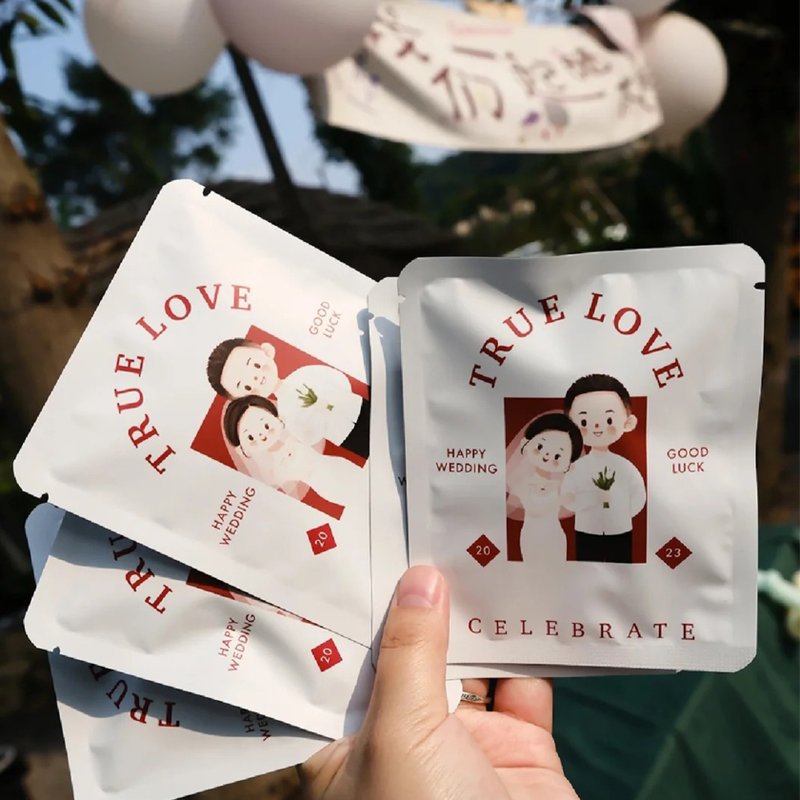 ROASTER J. 咖啡 定制化印刷 婚礼小物 滤挂咖啡 挂耳包 生日礼物 - 咖啡 - 其他材质 