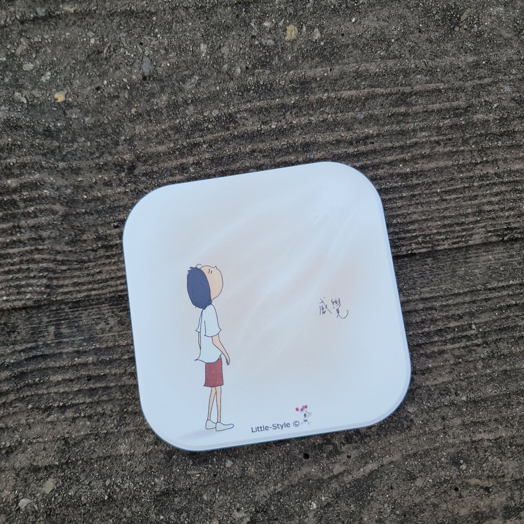 吸水杯垫-感觉 - 杯垫 - 陶 白色