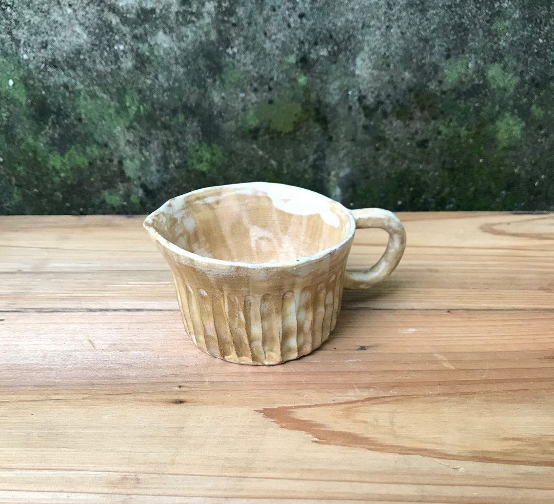 咖啡牛奶/ 牛奶壶 茶海 咖啡下壶 公道杯 - 咖啡壶/周边 - 陶 卡其色