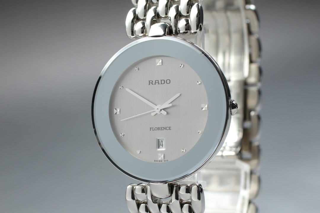 古董 RADO 女仕石英腕表 RADO 129.3742.4 - 女表 - 不锈钢 黑色