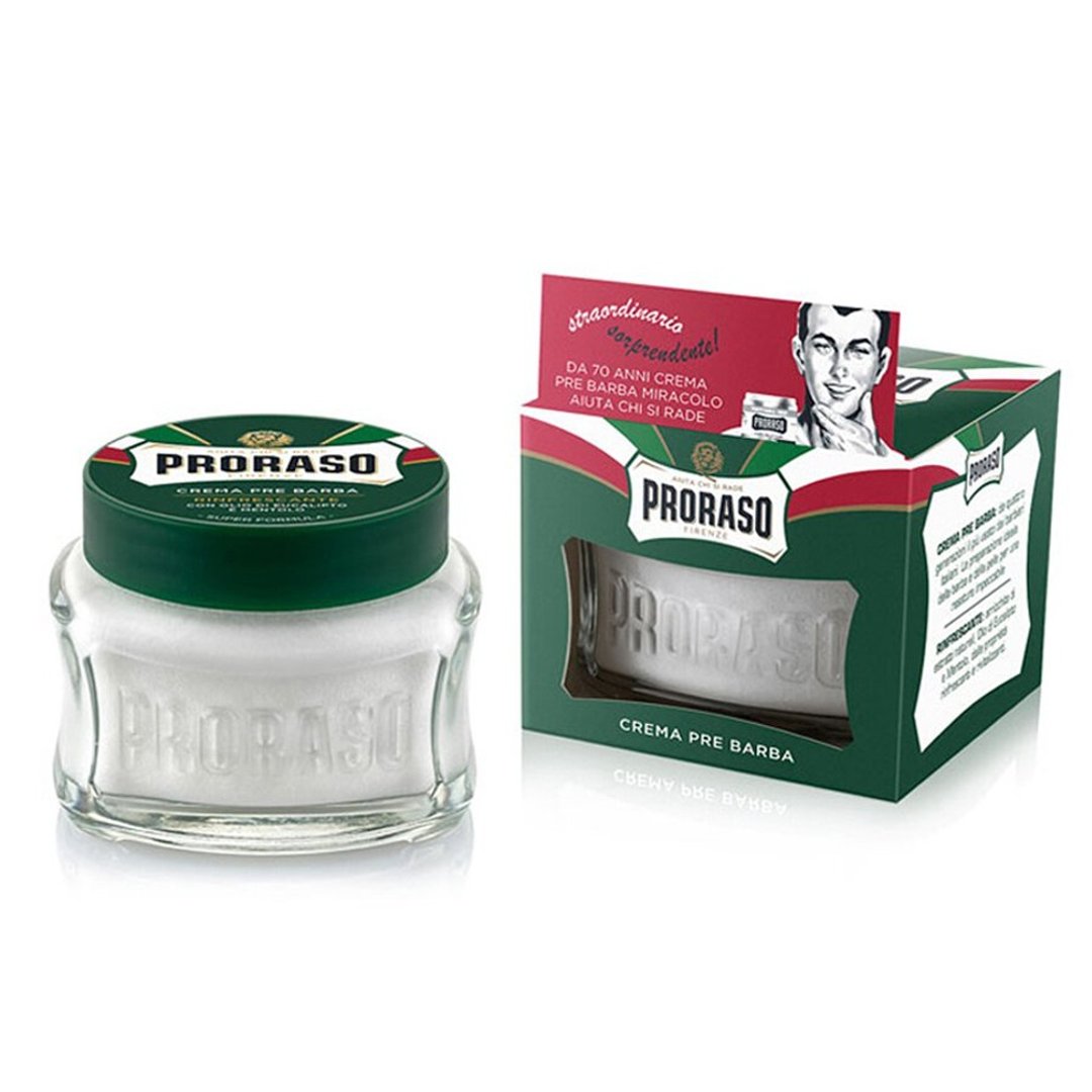 Proraso 沁凉薄荷 绿标 胡前软化膏 / 胡前霜 胡前乳 胡子软化 - 男性清洁护肤品 - 其他材质 