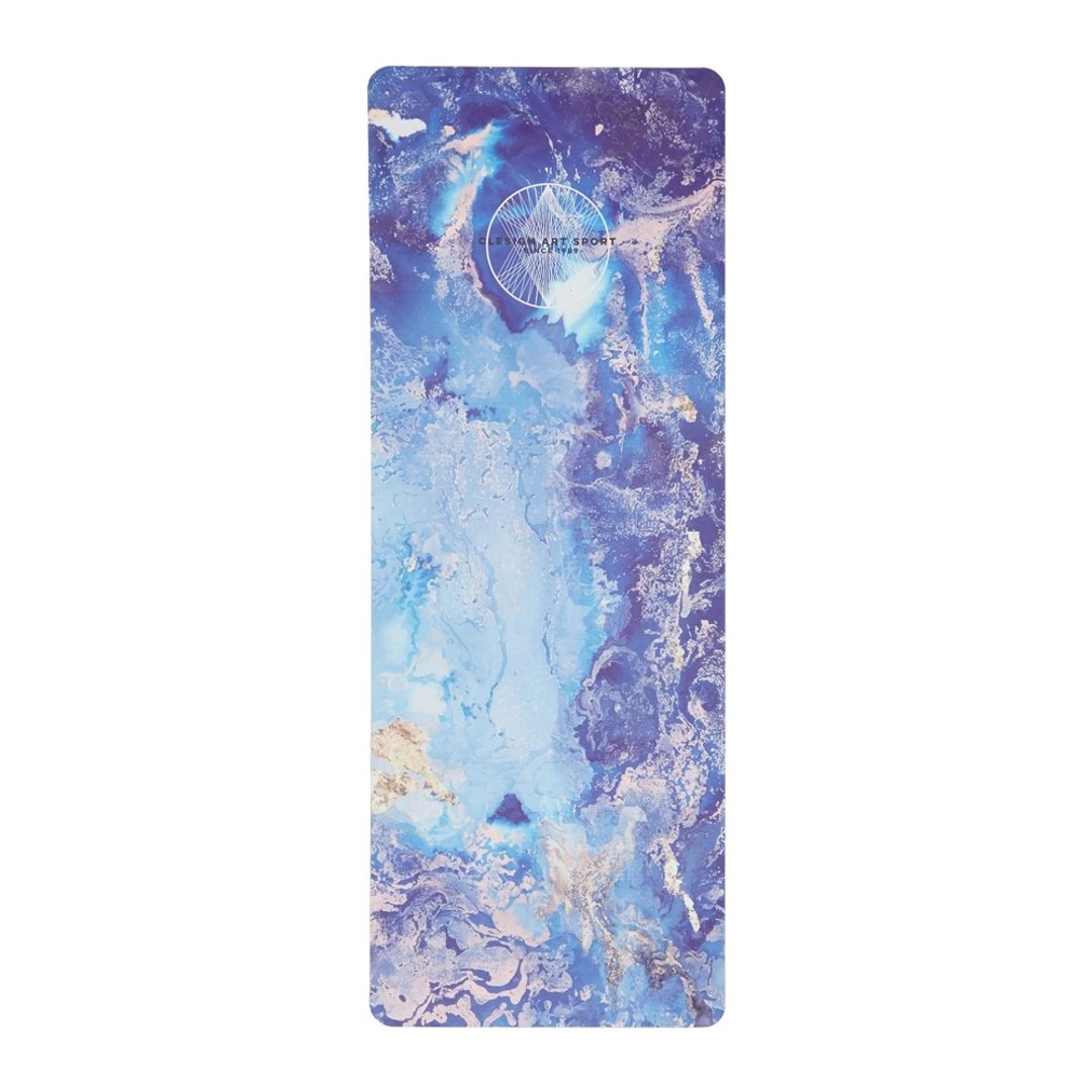 【Clesign】OSE Yoga Mat 瑜珈垫 3mm - ART08 SOLARA - 瑜珈垫 - 橡胶 蓝色
