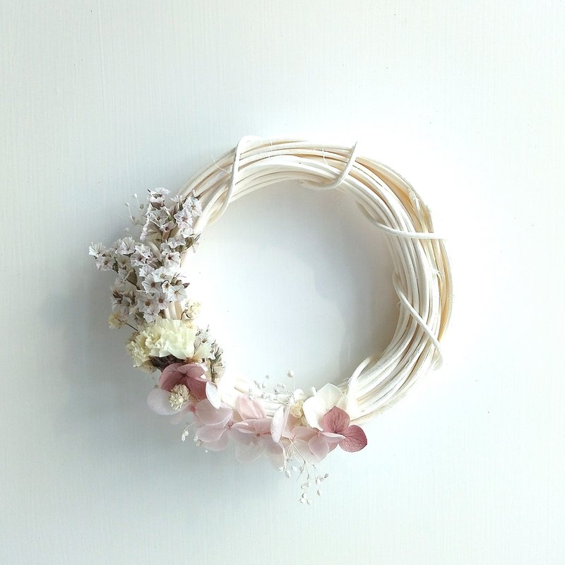 小花环 粉红色系列 | 绣球花 - 摆饰 - 植物．花 粉红色