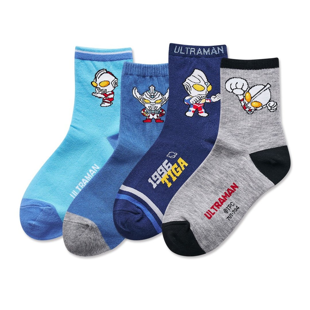 【ONEDER 旺达】Ultraman超人力霸王童袜 奥特曼童袜 中长童袜 - 袜子 - 其他材质 