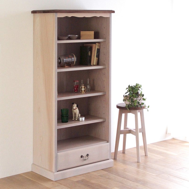 旭川家具 Create Furniture ASPERGE 书柜65 - 书架/书挡 - 木头 