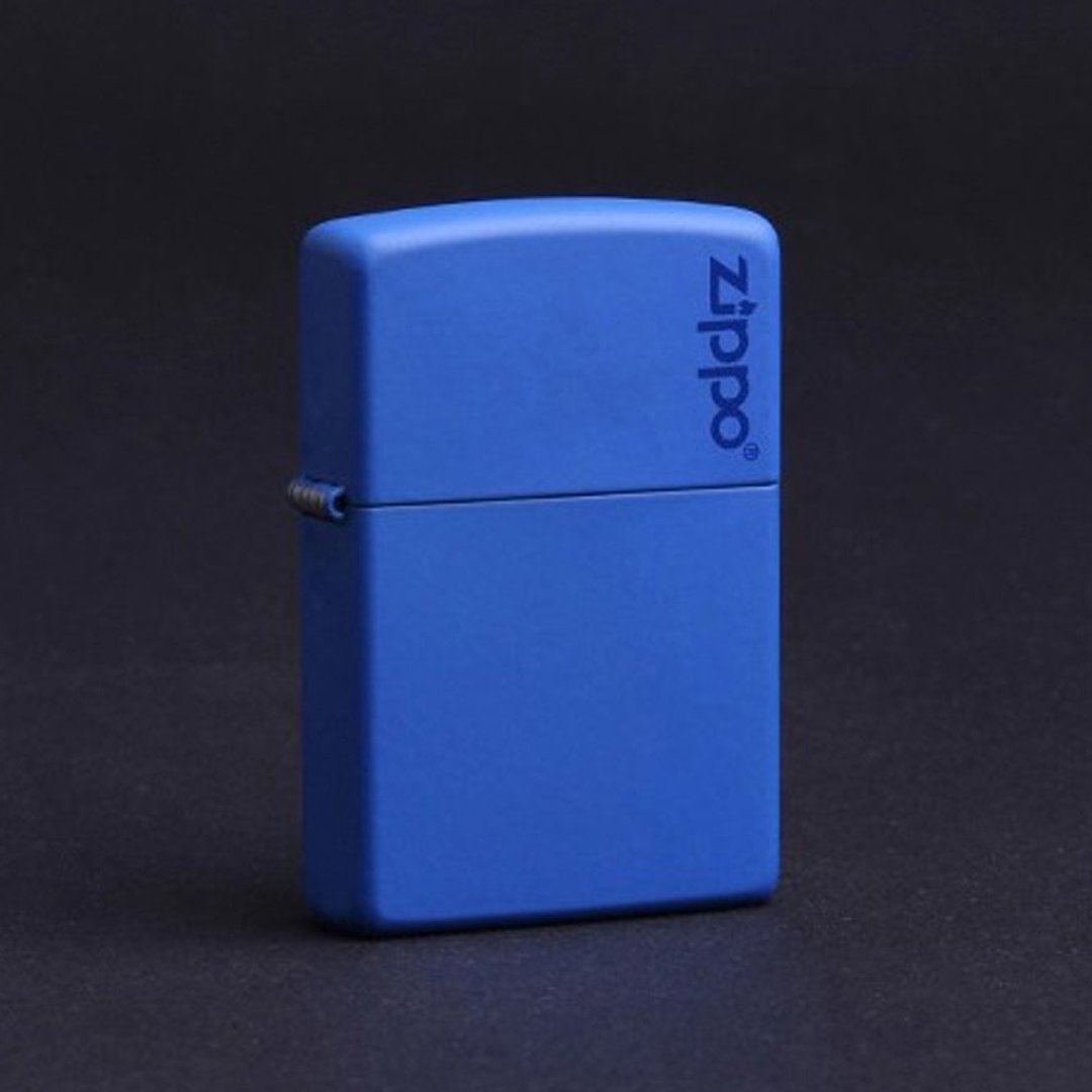 【ZIPPO官方旗舰店】 蓝色哑漆防风打火机 229ZL - 其他 - 铜/黄铜 蓝色