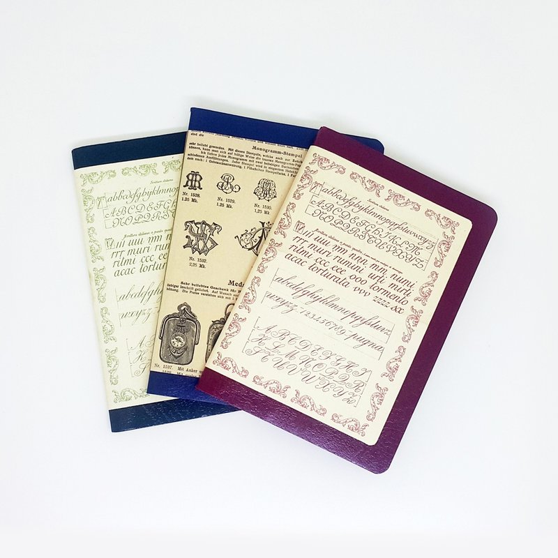 意大利古典书写圆角笔记本【S】 | Francesco Rubinato - 笔记本/手帐 - 纸 