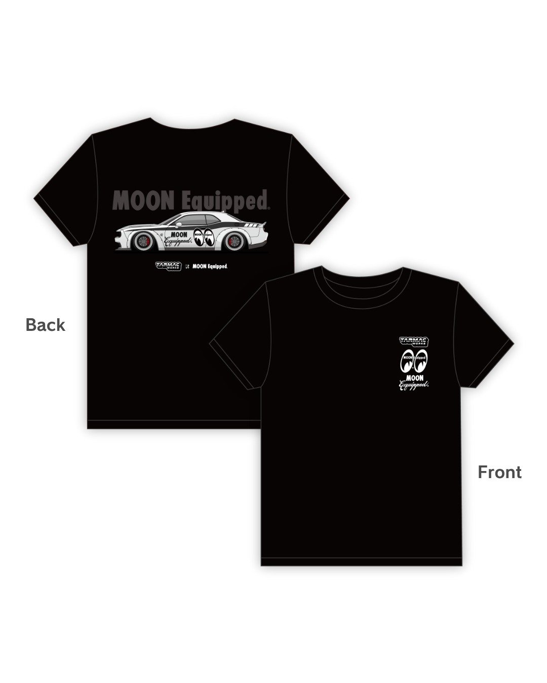 MOONEYES × TARMAC WORKS 联名限定 T-Shirt 短袖上衣 - 男装上衣/T 恤 - 棉 