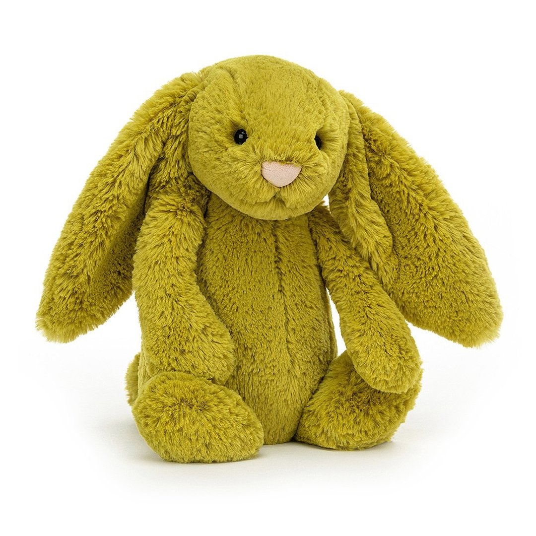 Bashful Zingy Bunny 莱姆绿兔 31cm - 玩偶/公仔 - 聚酯纤维 绿色