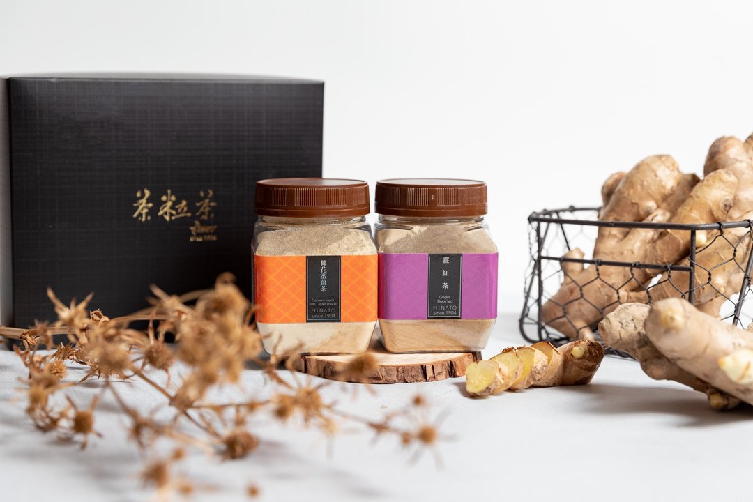 【茶粒茶】暖心姜礼盒 端午节礼盒 - 茶 - 新鲜食材 咖啡色