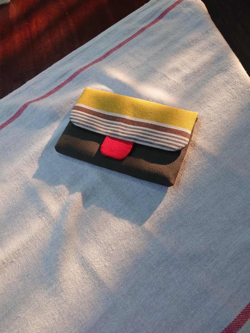 手拿收纳包 - 皮夹/钱包 - 棉．麻 