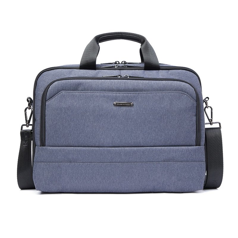 【Kinloch Anderson】Force极简造型多隔层2WAY公文包-蓝色 - 公文包/医生包 - 聚酯纤维 蓝色