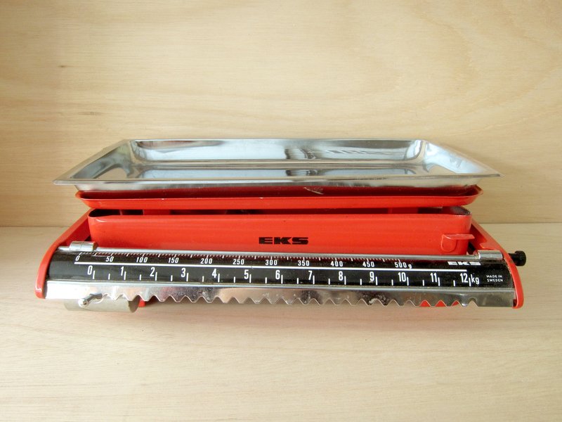 EKS瑞典厨房复古杆式珐码平衡秤(红) - 其他 - 其他金属 红色