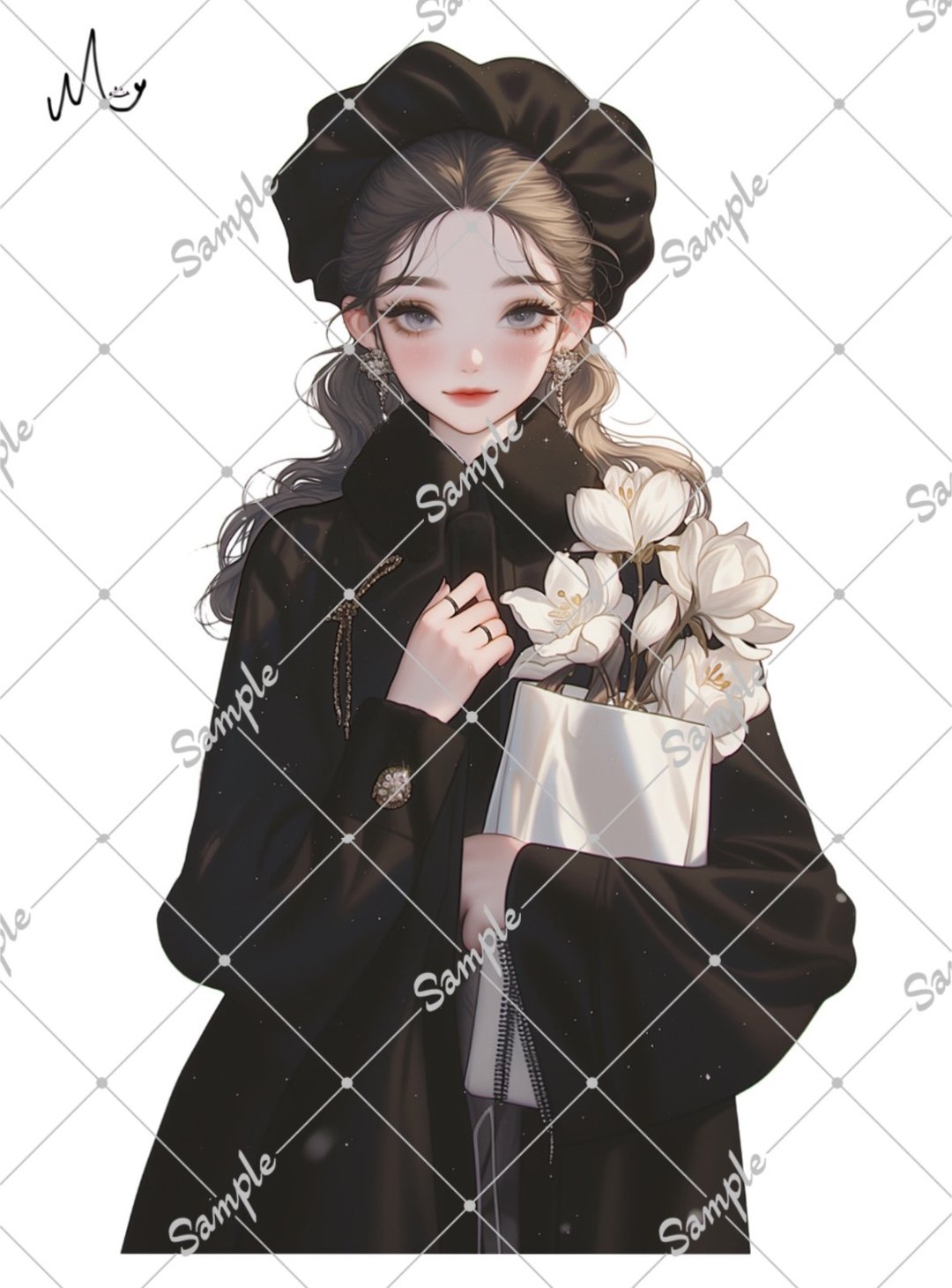 原创人物贴纸 - 贴纸 - 纸 