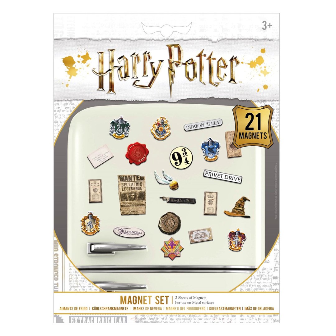 【利波特】魔法世界 进口磁铁组 Harry Potter - 冰箱贴/磁贴 - 其他材质 多色