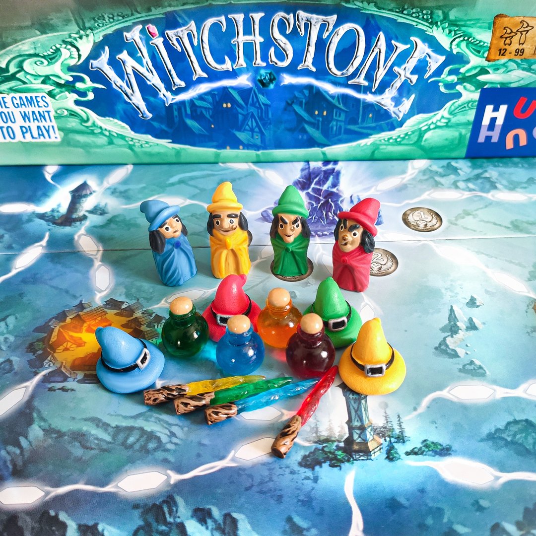 与 Witchstone 棋盘游戏兼容的豪华资源代币 - 桌游/玩具 - 其他材质 