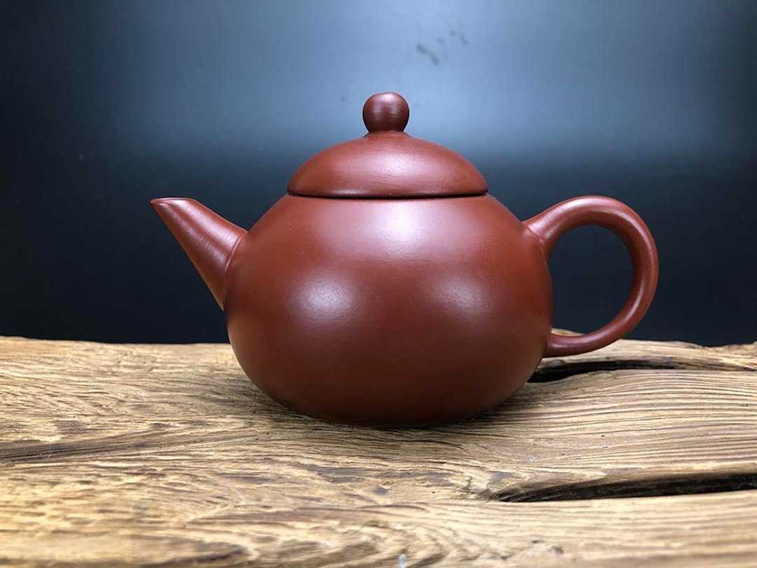 【良時美器】台湾手作朱泥壺 - 茶具/茶杯 - 陶 红色