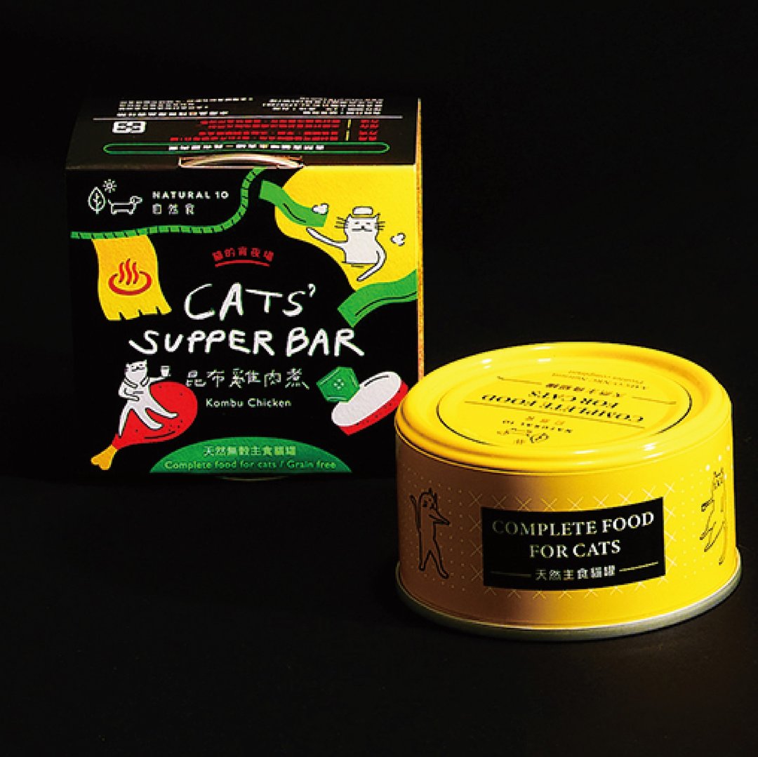 猫主食罐天然无谷 挑食族必备 昆布鸡肉煮口味 低磷 无胶 猫粮 - 猫罐头/鲜食 - 新鲜食材 