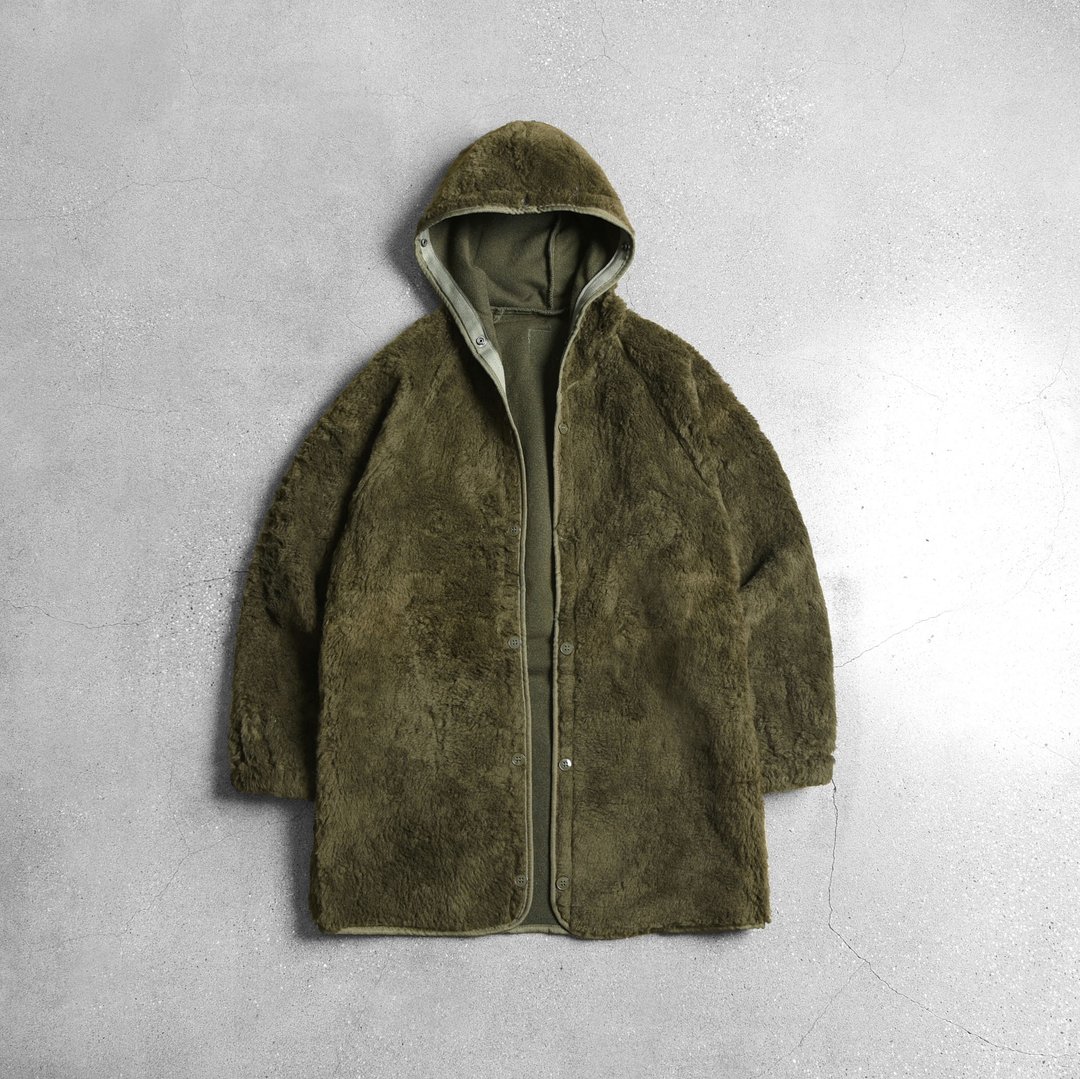 法国陆军 F2 Parka Liner / Vintage 古着 - 女装休闲/机能外套 - 其他材质 绿色