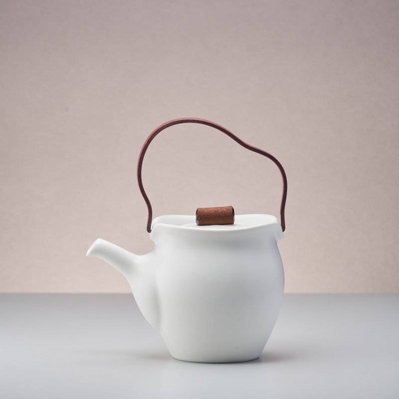 漾 │ Ripple - 白瓷茶壶 - 茶具/茶杯 - 瓷 白色