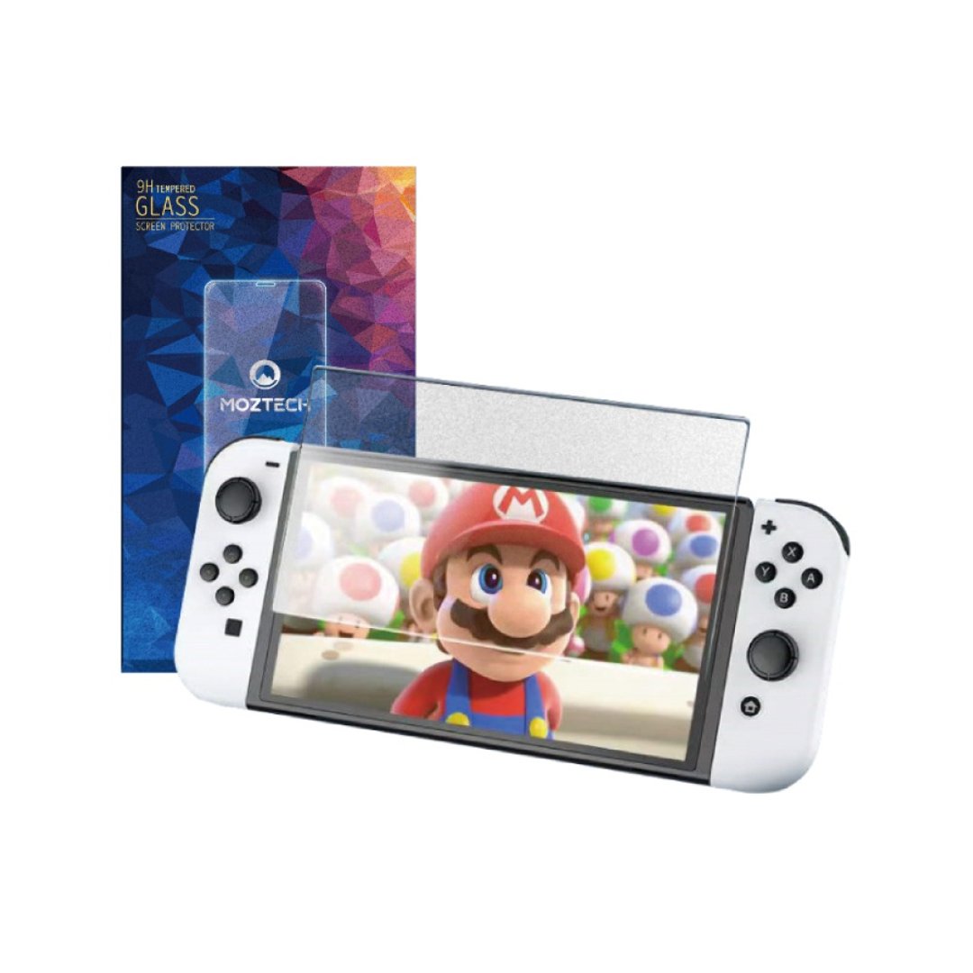 MOZTECH | 【独家专利】晶雾贴 电竞专用 Switch OLED 保护贴 - 其他 - 玻璃 