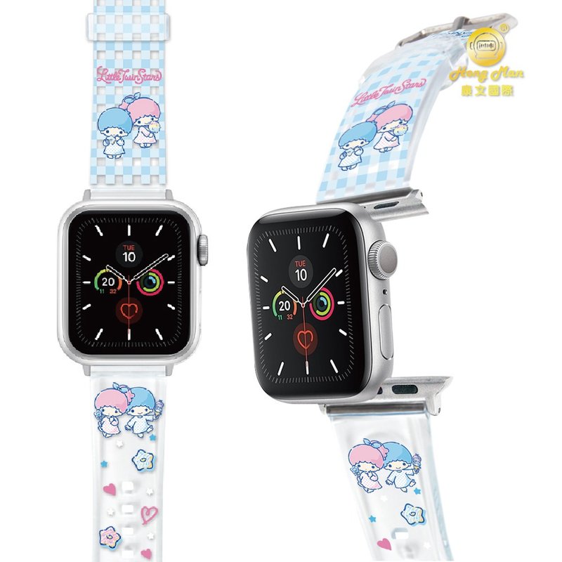 三丽鸥 双星仙子 Apple Watch PVC果冻透明表带 TS美味多拿滋 - 其他 - 塑料 