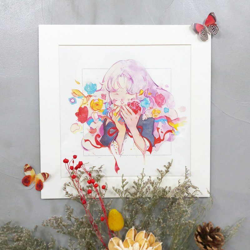 Alice Hobbey 复制原画/挂画/装饰/水彩画/插画/花 - 海报/装饰画/版画 - 纸 多色