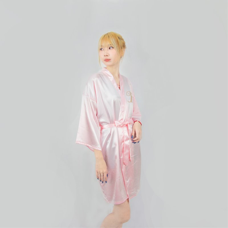 【定制婚礼晨袍】新娘晨袍礼盒 - 晚装/礼服 - 其他人造纤维 多色