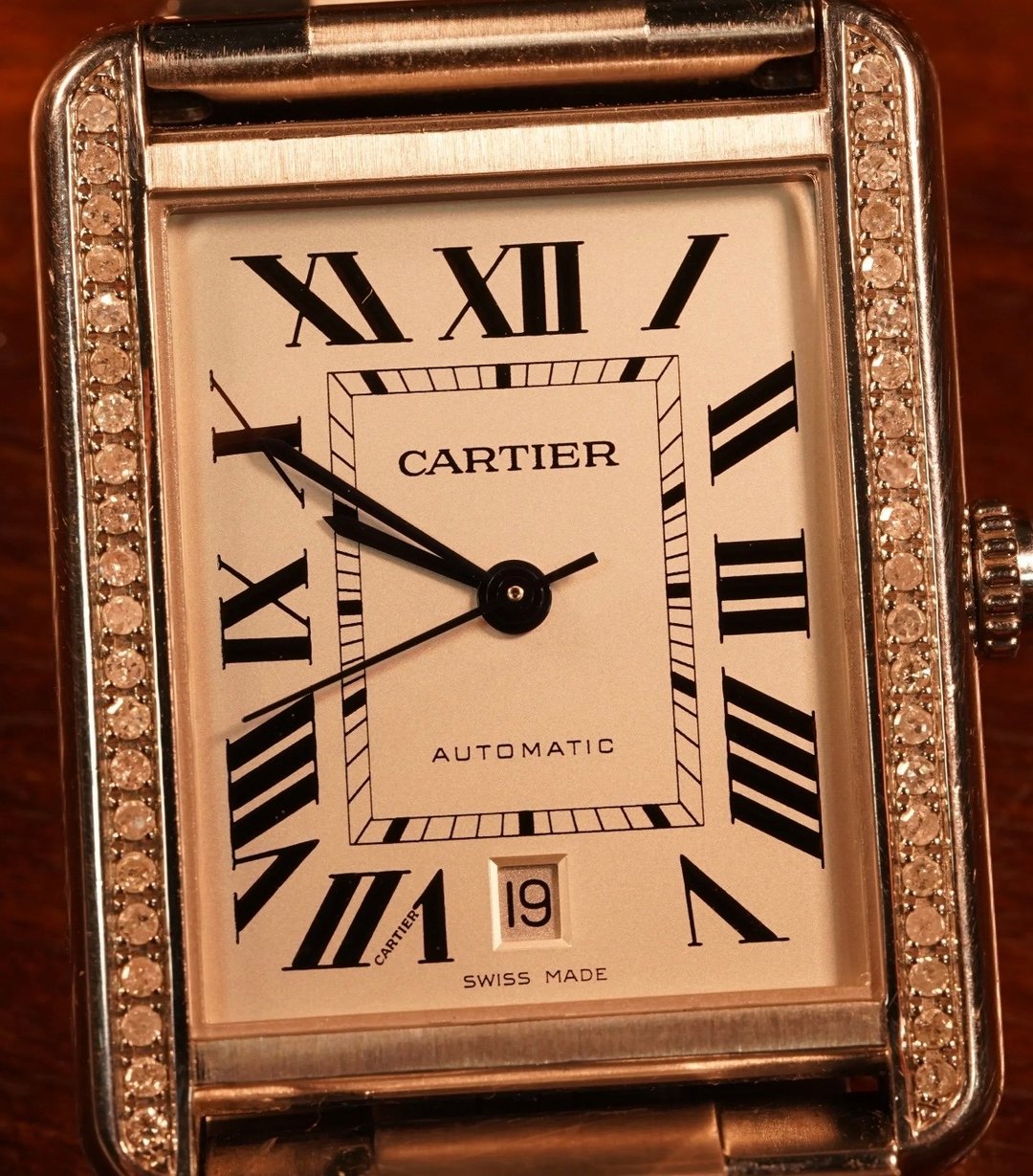 降售/Cartier Tank Solo XL | 卡地亚系列钻表 - 女表 - 真皮 黑色