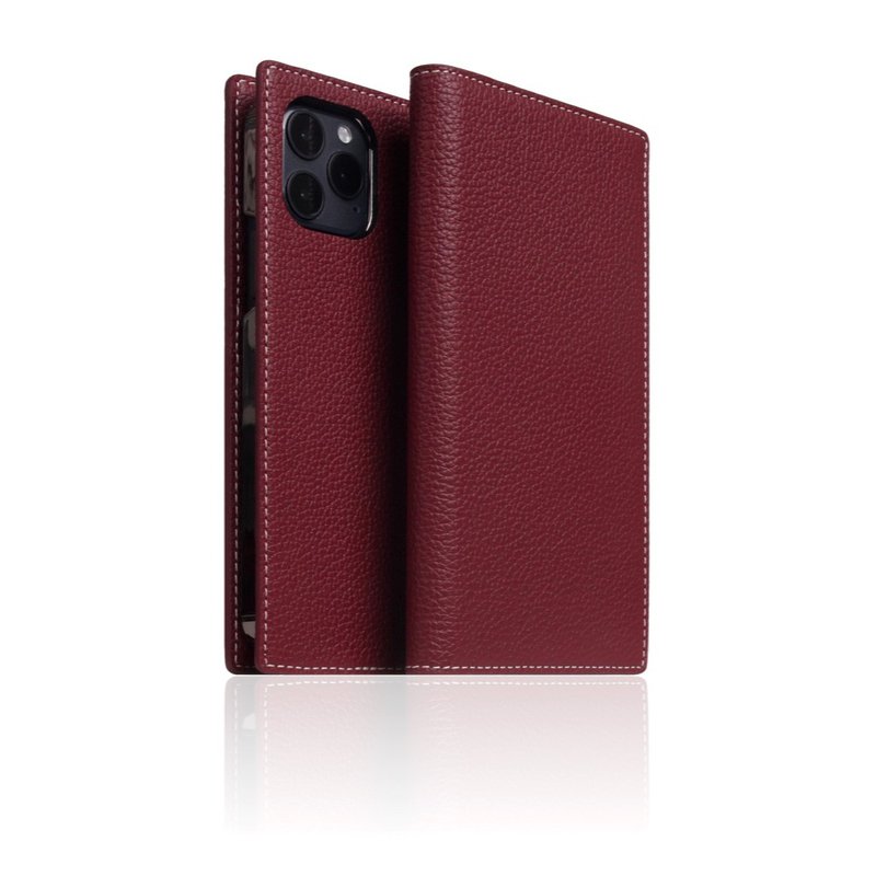 SLG Design iPhone 12 Pro Max D8 FGL 经典原皮款 侧掀式真皮皮 - 手机壳/手机套 - 真皮 多色