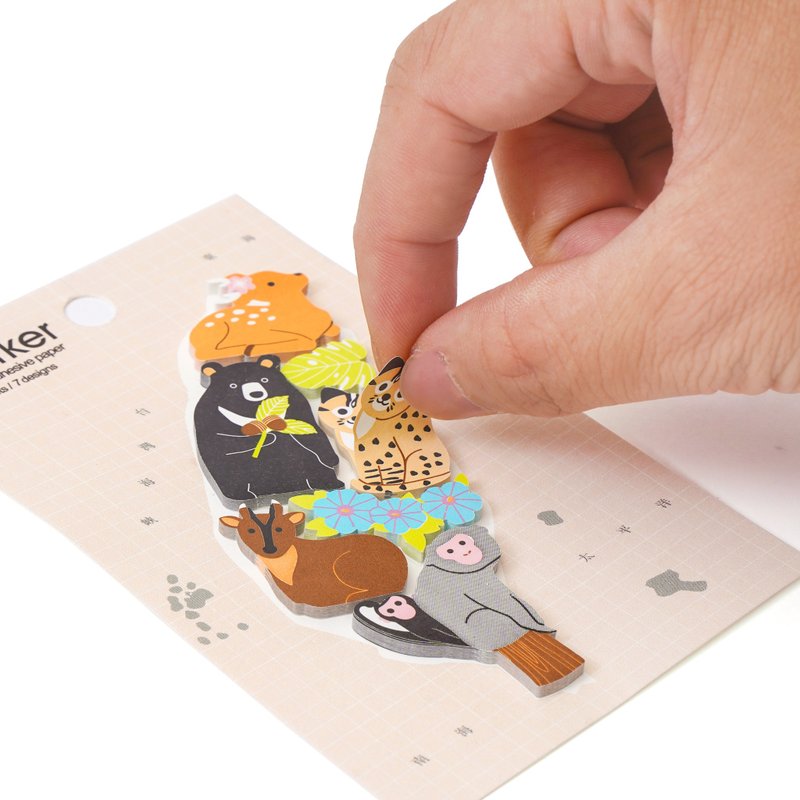 【i-Marker 台湾特色便利贴】 在地文创设计 美食 猫咪 文化 交通 - 便条纸/标签贴 - 纸 多色
