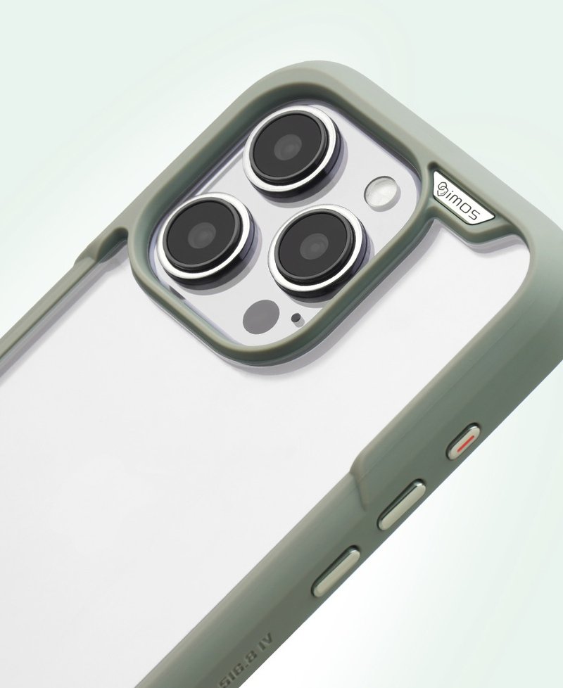 imos iPhone15 系列 TREND BOOST 军规防震保护壳-亚麻绿 - 手机配件 - 其他材质 绿色