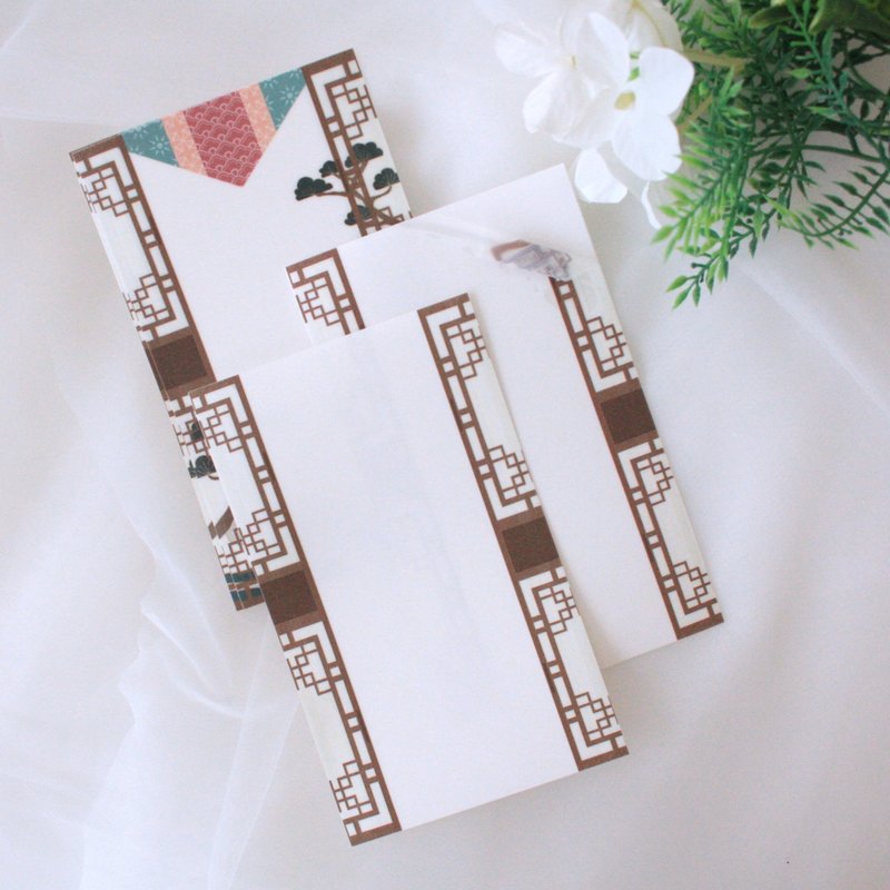 东方门贴_老门 - 贴纸 - 纸 