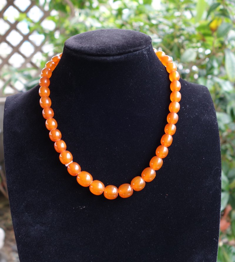 琥珀 波罗的海 金珀项链19.9克 蜜蜡 Baltic Amber Necklace - 项链 - 半宝石 橘色