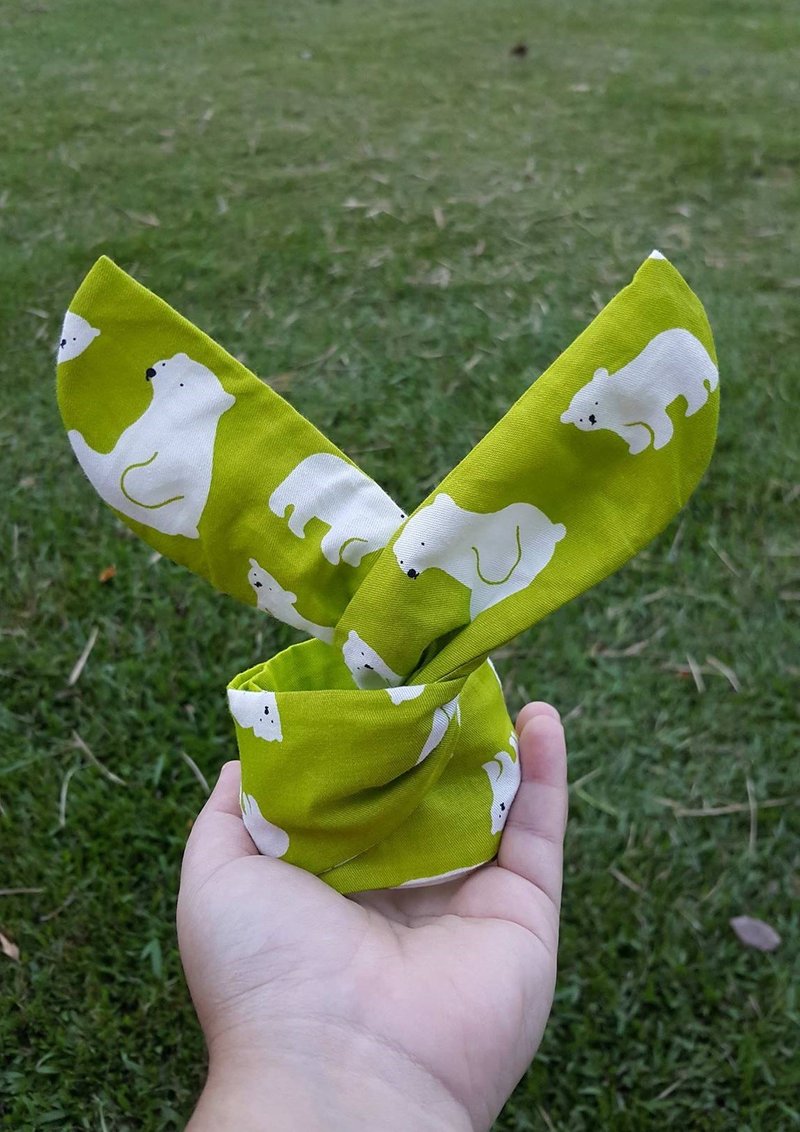 北极熊 铝线发带【GH170909】 - 发饰 - 棉．麻 多色