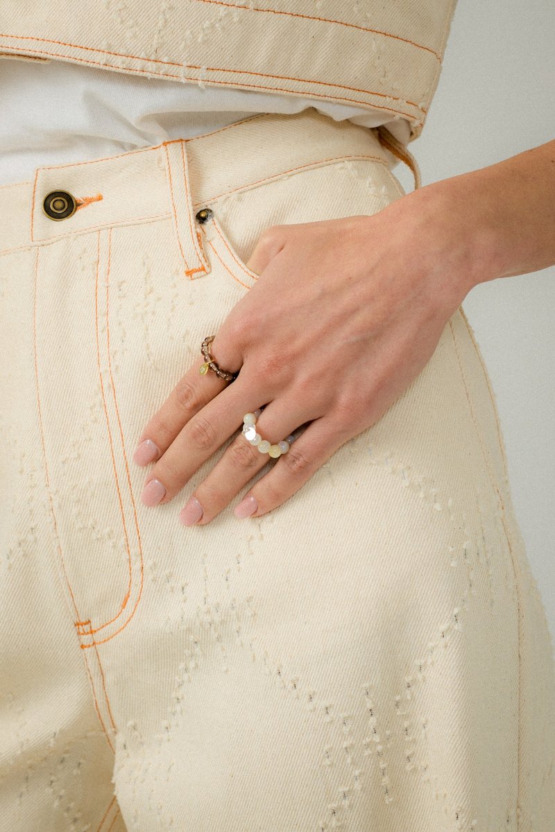 天然石戒指 | s925 | 手工 | 半宝石 | 天然石 - 戒指 - 半宝石 多色