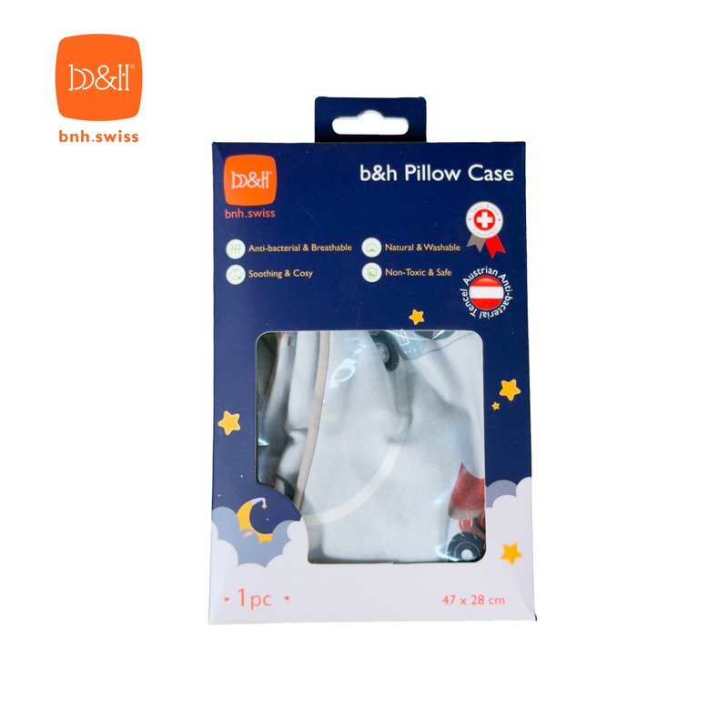 b&h 亲水棉幼童塑型枕头(6个月-7岁)配件-枕套(不连枕头) -工程车 - 婴儿床上用品 - 其他材质 多色